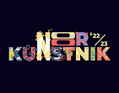 NOOR KUNSTNIK - logo for projekt "Young artist"