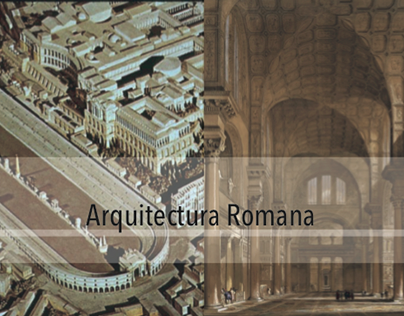 Análisis Historio Comparativo Arquitectura Romana