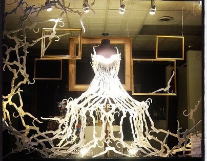 Window Display at Shop Peppermint