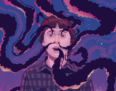 Illustration for Stranger Things Campaign
