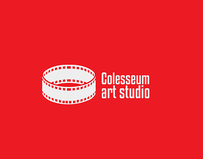 Colesseum art studio logo design