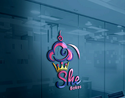 She Bakes | Logo Design & Menu Card