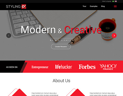 Styling CV | Web Design