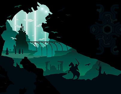 Ilustração - Shadow of the Colossus