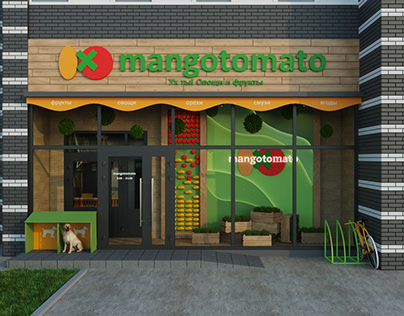 Проект интерьера магазина MANGOTOMATO