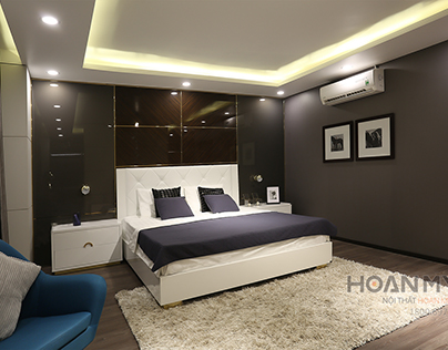 Thiết kế nội thất phòng ngủ đẹp cho chung cư Gamuda