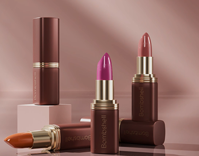 Lipstick Product animation