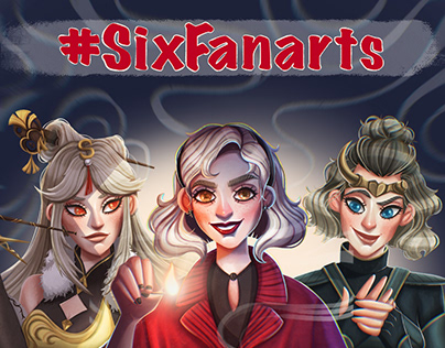 #Sixfanarts |Digital illustrations|