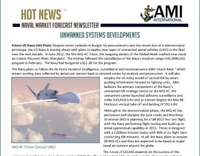 Publication Article - Unmanned Systems Update