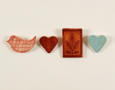 Pop Up Shop Project - Handmade Clay Brooches
