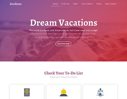 Voyage – Bootstrap Travel and Tourism Website Template