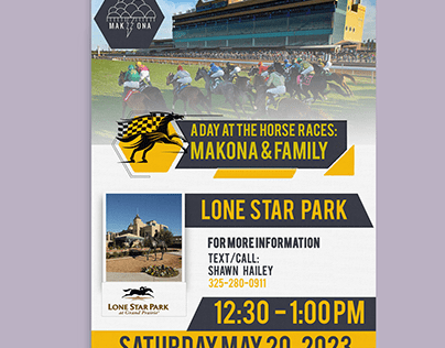 Poster/Flyer for Horse Race