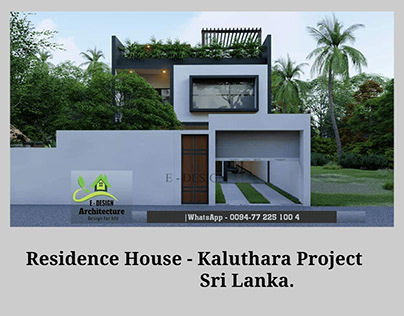 Proposed Residence @ Kaluthara - Sri Lanka