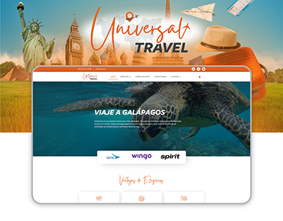 Project thumbnail - Universal Travel Site