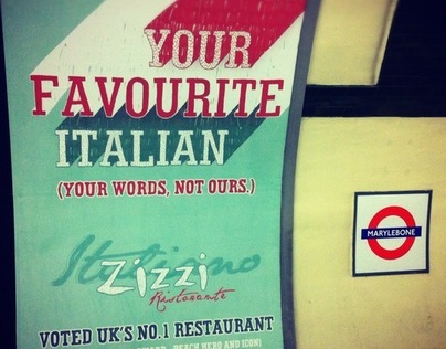 Posters for Zizzi