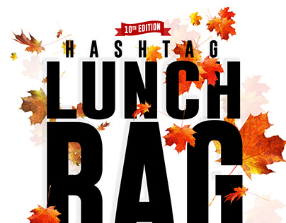 10th Edition Hashtag Lunch Bag