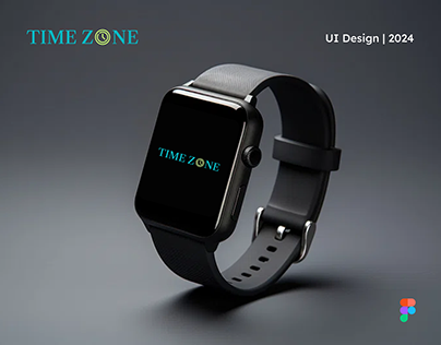 Time Zone - Smart Watch UI Design