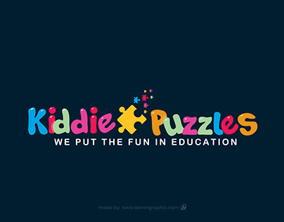 Kiddie Puzzles Logo Design