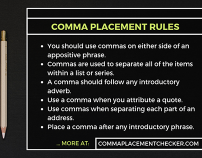 Comma Usage Checker Online Free