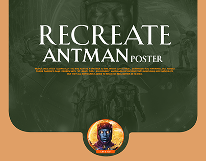 recreate antman poster