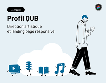 Project thumbnail - Profil QUB (Design UX-UI)