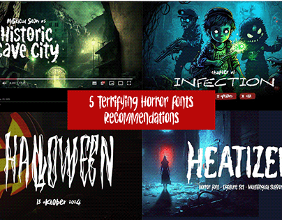 5 Terrifying Horror Fonts Recommendations