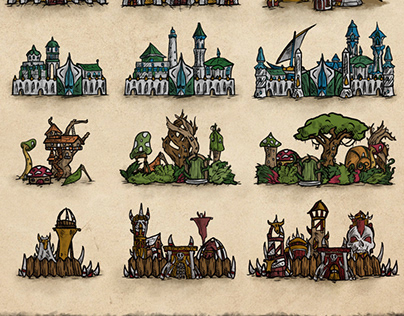 Fantasy Settlements For Wonderdraft