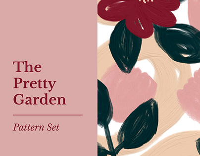 The Pretty Garden Pattern Set