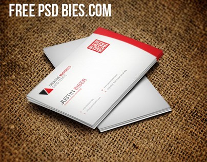 Simple business card Free Psd Template