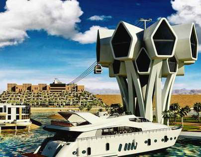 tourist resort in Ras Al Khaimah, UAE