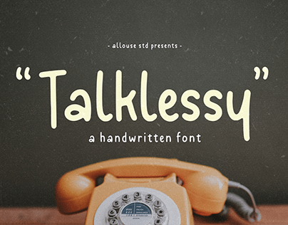 Talklessy Font