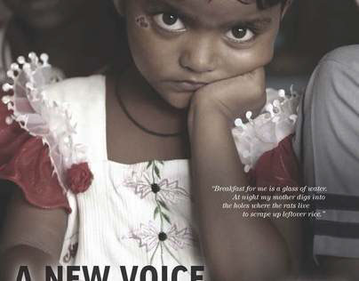 Advertising Campaign: "A New Voice of Hunger"