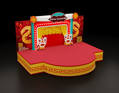 chinese new year stage design