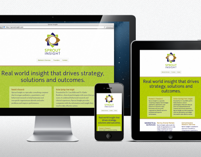 Sprout Insight - Branding and Responsive Website