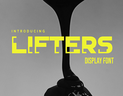 Lifters - Display Font