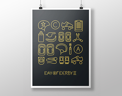 Day of Derby III - Icons & Typo