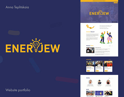 Web design for a youth jewish organization