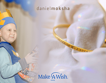 Daniel Moksha para Make A Wish Chile