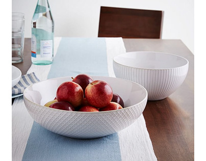 Check Out Stoneware Serveware - West Elm