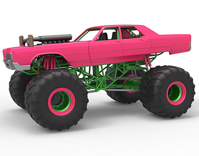Monster Truck Concept Scale 1:25