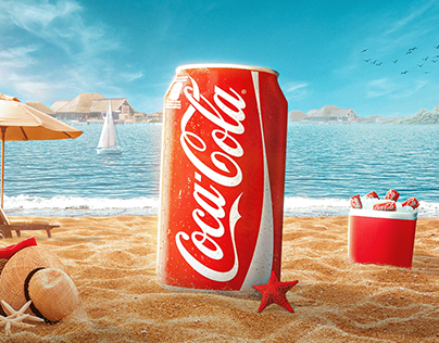 Happy Summer Coca Cola Photo Manipulation