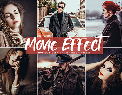 Free Movie Effect Mobile & Desktop Lightroom Preset