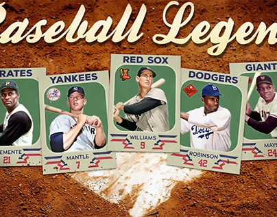 Baseball Legends cards