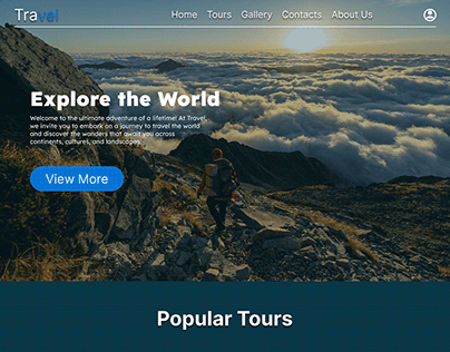 Travel - Website Design