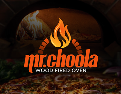 BRANDING - Logo Wood Fired Oven Pizza