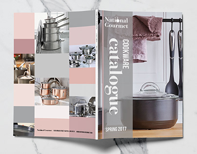 Editorial Design - National Gourmet Cookware Catalogue