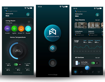 Smart Home App Ui Design
