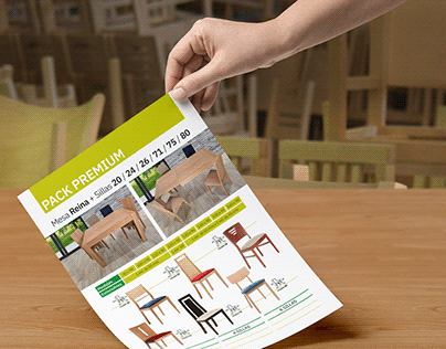 Nova Cadira _ 3-fold brochure design