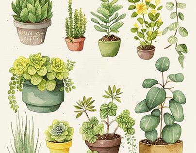 Potted Plants 2
