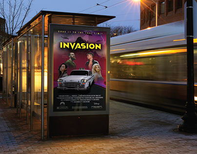Advertising & Marketing Design - Invasion Movie